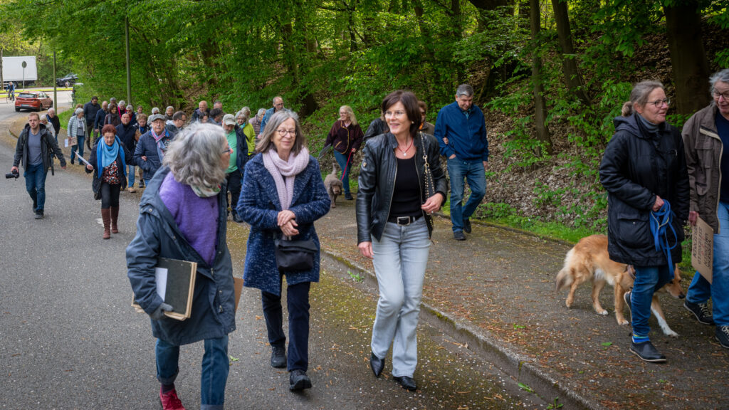 Weg zum Fototermin